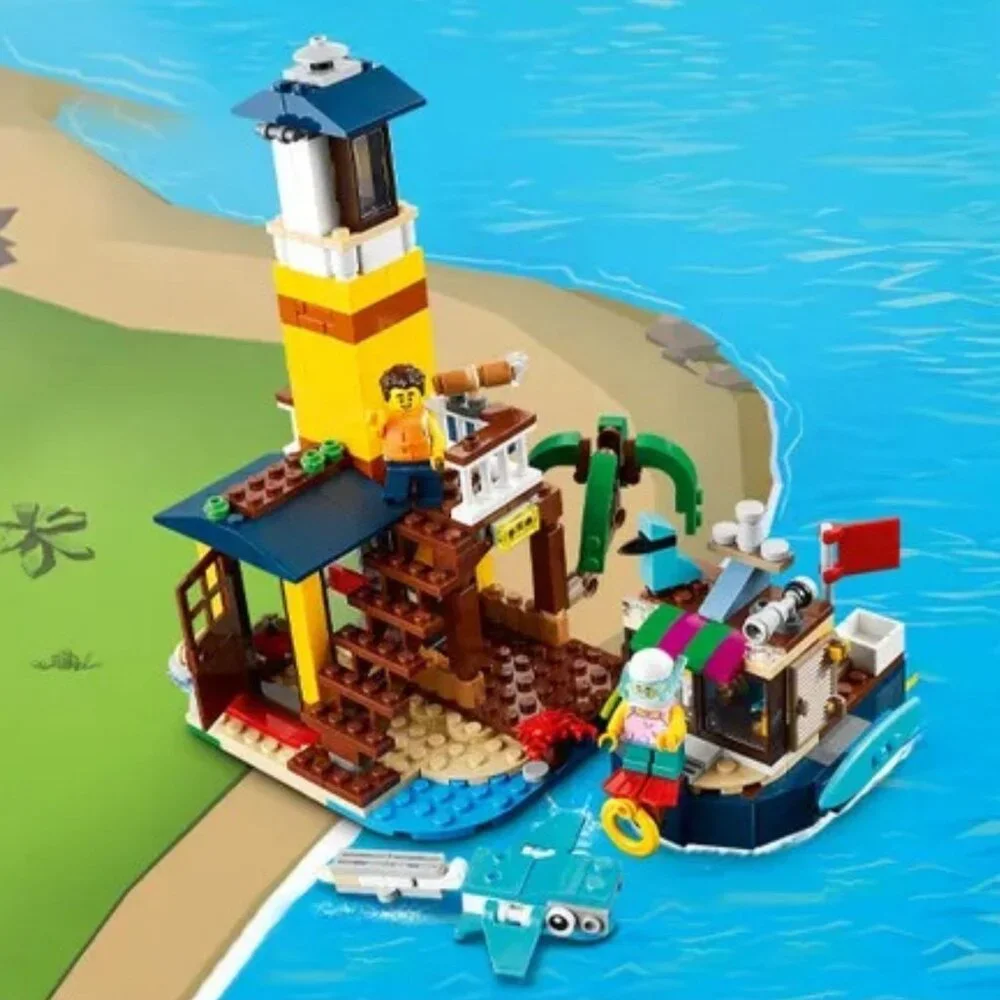 LEGO Creator 3-In-1 Surfer Beach House Set 31118 NEW/SEALED 564 pcs Retired 2021